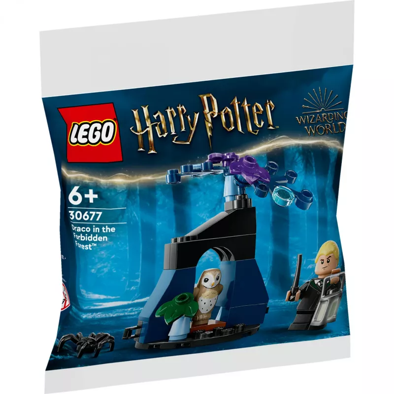 Juguete de construcción LEGO Harry Potter Set Modelo 30677 – Draco en el Bosque Prohibido, escena con minifigura