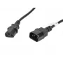 Cable de alimentación Lanberg C13-C14 VDE, 5 m distribuidor de corriente (ca-c13e-11cc-0050-bk)