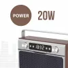 Radio portátil MANTA RDI917PRO con Bluetooth y reproducción USB