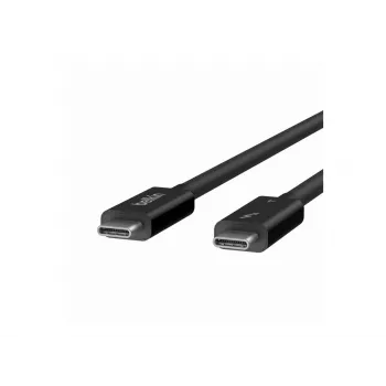 Belkin CONNECT - Cable Thunderbolt - 24 pin USB-C (M) reversible a 24 pin USB-C (M) reversible - Thunderbolt 4 - 1,0 m - pasivo, alimentación USB (10