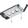 ICY DOCK ToughArmor MB834TP-B - Bahía de conexión en caliente para discos - 3.5 - Tarjeta M.2 NVMe - para ToughArmor MB833M2K-B, MB834M2K-B (MB834TP-B)