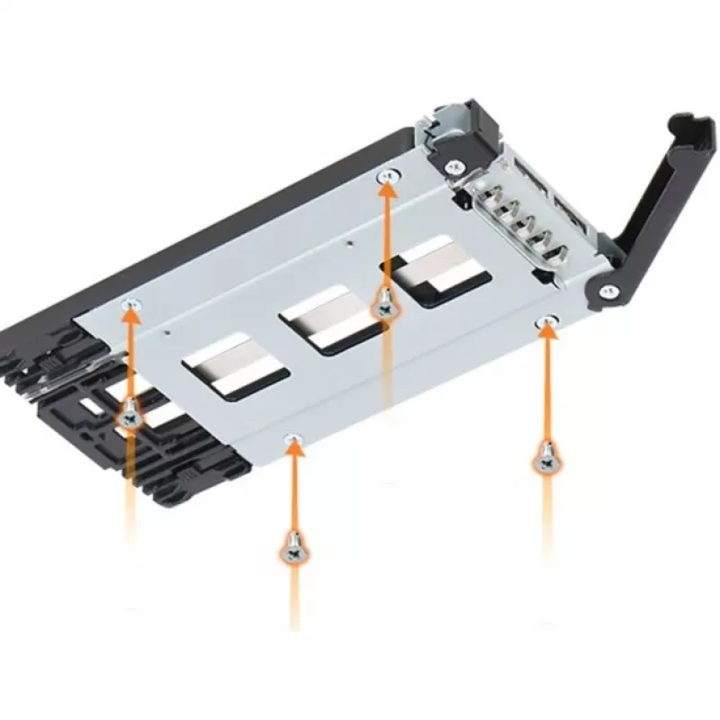 ICY DOCK ToughArmor MB834TP-B - Bahía de conexión en caliente para discos - 3.5 - Tarjeta M.2 NVMe - para ToughArmor MB833M2K-B, MB834M2K-B (MB834TP-B)