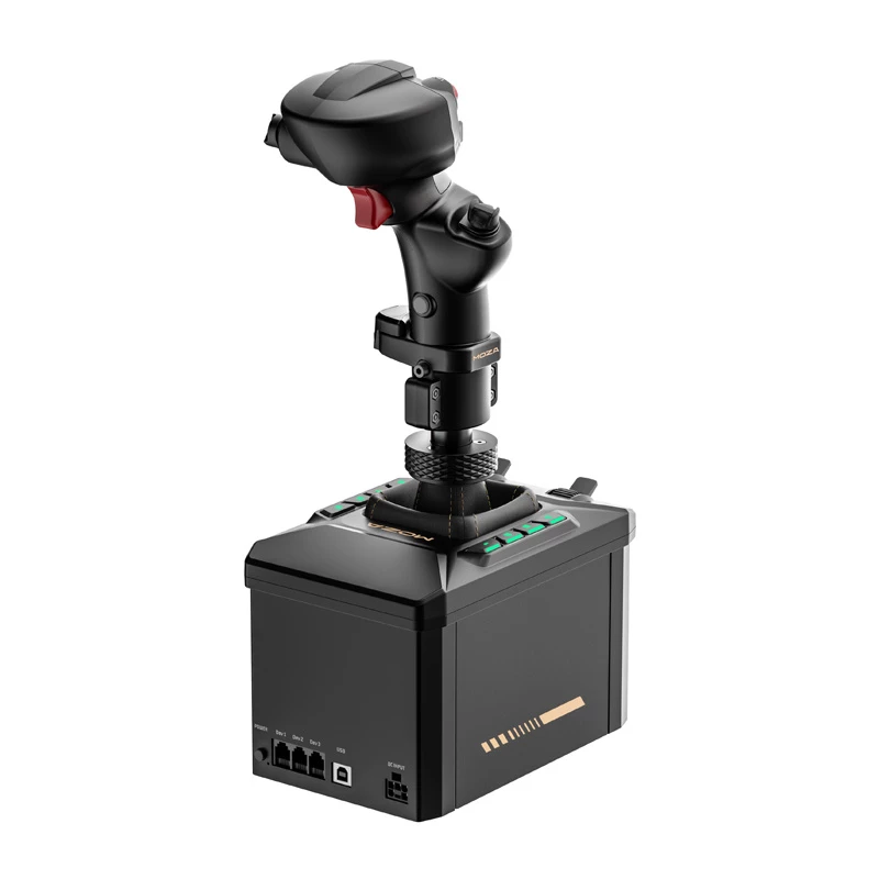 Kit de soporte Flight MOZA AB6 simulador de vuelo – negro construcción de ABS, aluminio y fibra de carbono, corriente AC 110–220 V, potencia máxima 72 W