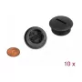 Tapón de cierre negro nailon DeLOCK 60232