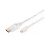 Cable de conexión DisplayPort Digitus AK-340102-010-W