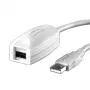 Cable de extensión USB 2.0 VALUE 1 puerto blanco 5 m