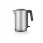 Hervidor de agua SEVERIN WK 3449 — 1,7 l, 2400 W, acero inoxidable/plástico, negro-plata