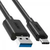 Cable USB Unitek Y-C474BK USB 3.2 Gen 1 (3.1 Gen 1) 1 m USB A USB C negro
