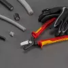 Cortacables Knipex 95 18 225 VDE, mangos aislados, longitud 225 mm