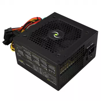 Fuente de alimentación TECNOWARE Free Silent 500 W — ATX, 20+4 pines, ventilador de 120 mm, 86% de eficiencia