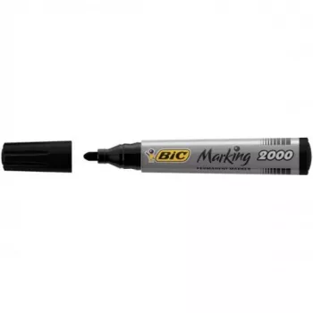 BIC rotulador permanente ECO 2000 2-5 mm, negro, 1 ud. 000095