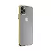 Funda protectora carcasa rígida Devia Glimmer Serie para iPhone 11 Pro — oro, carcasa de PC