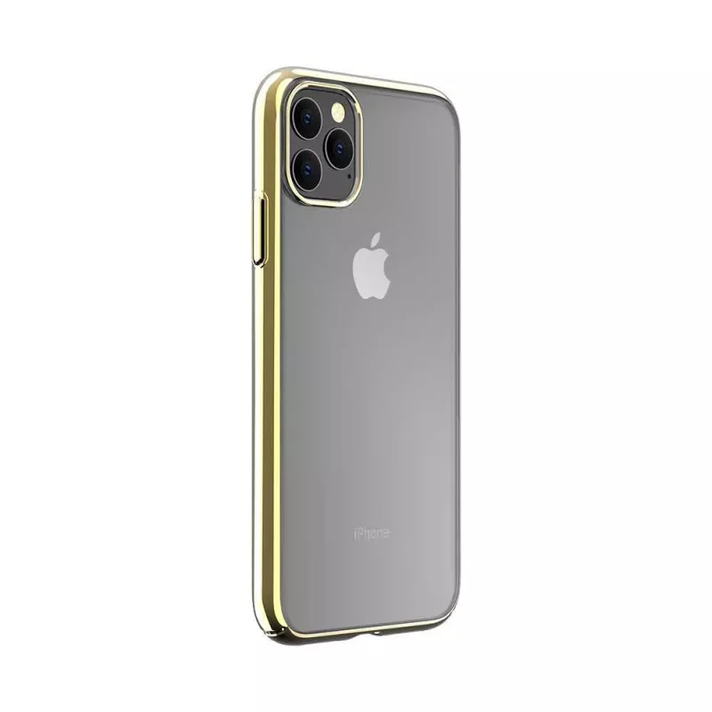 Funda protectora carcasa rígida Devia Glimmer Serie para iPhone 11 Pro — oro, carcasa de PC