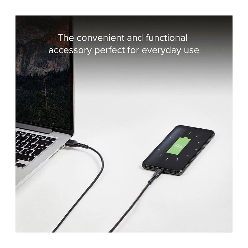 SBS TECABLEMICRO2K cable USB A Micro-USB B macho a macho negro 2 m (TEKabelMICRO2K)