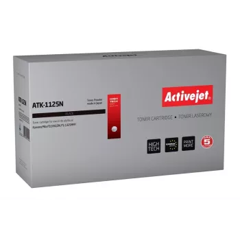 Tóner Activejet ATK-1125N (sustituto de Kyocera TK-1125; Supreme; 2100 páginas; negro)