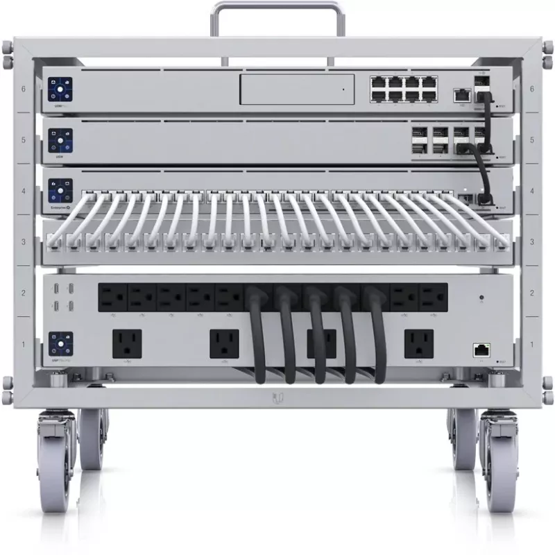 Base de rack Ubiquiti U-Rack-6U-TL Steel 6U 519x460x485 mm