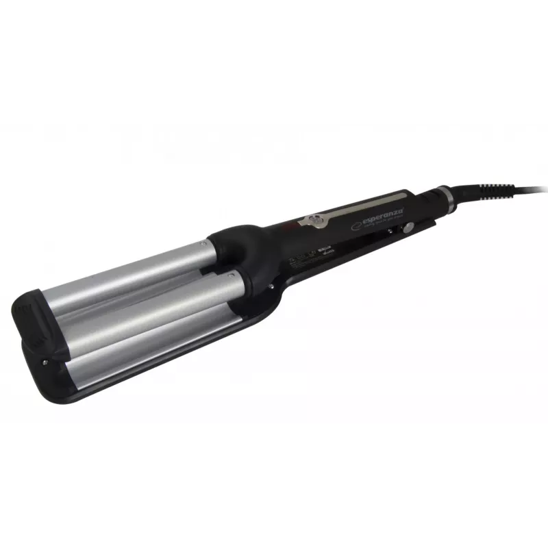 Rizador Esperanza EBL013 — 55 W, placas cerámicas, máx. 200 °C, cable giratorio de 1,8 m