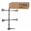 Soporte para monitor LogiLink BP0046 81,3 cm (32 pulgadas) sobremesa acero inoxidable
