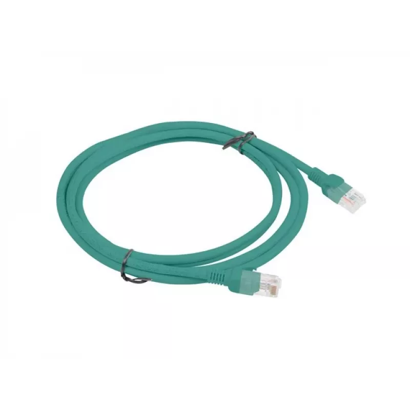 Lanberg PCU5-20CC-0200-G Cable de conexión Cat5e U/UTP, 2 m, verde, 10 uds.