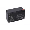Batería para SAI Extralink AGM 12V 7,2Ah (7Ah) plomo-ácido sellada VRLA, sin mantenimiento, negro