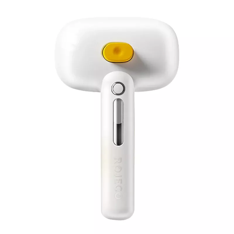 Cepillo para el cuidado del cabello Rojeco RZSTX-02 con función de vapor, blanco