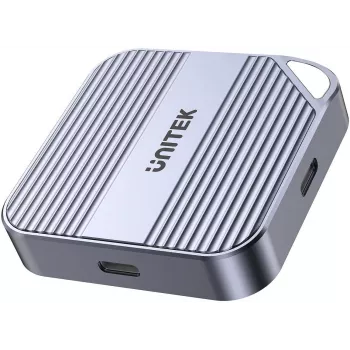 Carcasa externa Unitek SolidForce Reefer USB-C para SSD M.2 NVMe/SATA S1244AGY01