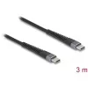 Cable USB DeLOCK 81126 USB 2.0 3m USB C negro