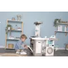 Smoby 311050 cocina de juguete con zona de lavado y accesorios