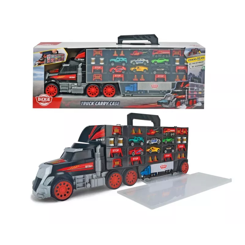 Vehículo de juguete y set de vía Simba-Dickie 203749023, multicolor, para niños a partir de 3 años