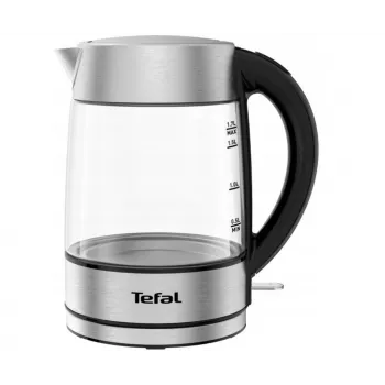 Tefal KI772D Hervidor de agua 1,7 l 2400 W Acero inoxidable, Transparente