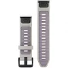 Correa Garmin QuickFit 20 mm Silicona Gris niebla/Lavanda (010-13391-03)