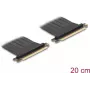 DeLOCK 81500 Tarjeta Riser PCIe 3.0 x16 con cable de 20 cm