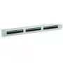 Patch panel VALUE Cat.6/Class E 24 puertos UTP gris claro