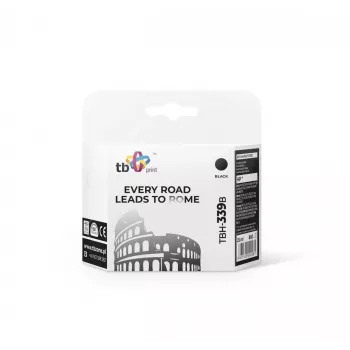 Tinta TBH-339B (HP n.º 339 - C8767EE) negro remanufacturada