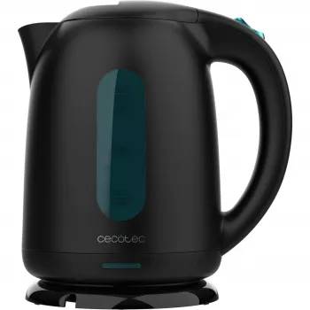 Hervidor eléctrico CECOTEC Thermosense 180 — 1,7 L, 2200 W, Negro