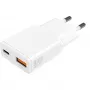 Cargador 4smarts PDPlug Duos delgado smartphone tablet blanco CA carga rápida