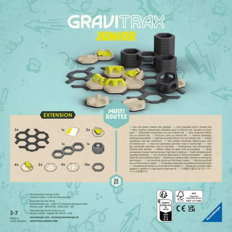 GraviTrax Junior ampliación Varios recorridos, pista