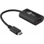 Wentronic goobay - Adaptador de vídeo externo - USB-C - HDMI - negro (38532)