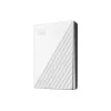 WD My Passport WDBR9S0060BWT - disco duro - cifrado - 6TB - externo (portátil) - USB 3,2 Gen 1 - AES de 256 bits - blanco (WDBR9S0060BWT-WESN)