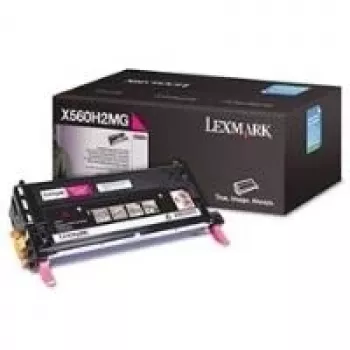 Lexmark - Alto rendimiento - Magenta - original - Cartucho de tóner - para X560dn, 560n (0X560H2MG)