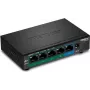 TRENDnet TPE-TG52 - Switch - 4 x 10/100/1000 (PoE+) + 1 x 10/100/1000 - Sobremesa, montaje en pared - PoE+ (32 W)