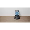 Robot aspirador Eufy E20 negro — redondo, base con bolsa de polvo, 150 minutos de autonomía, 35 cm de diámetro