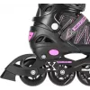 Patines 2IN1 Nils Extreme NH11912 A negro/rosa talla S (31-34) con patines de hockey intercambiables