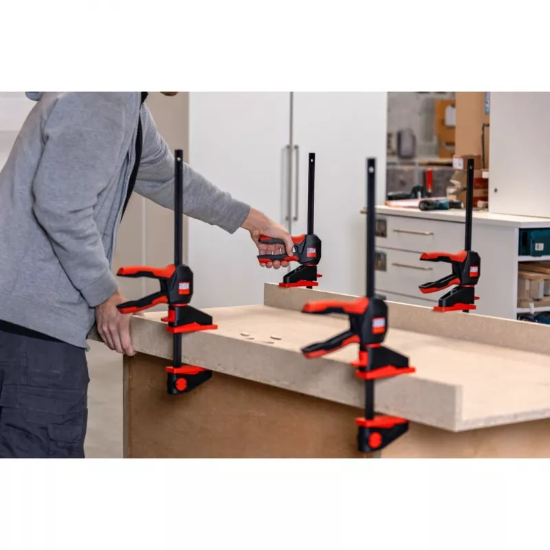 Sargento de una mano Bessey con mango giratorio EZ360 EZ360-45 apertura máx. 450 mm