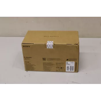 Cámara de cine Sony FX30B objetivo intercambiable 35 mm (sin XLR) — embalaje dañado