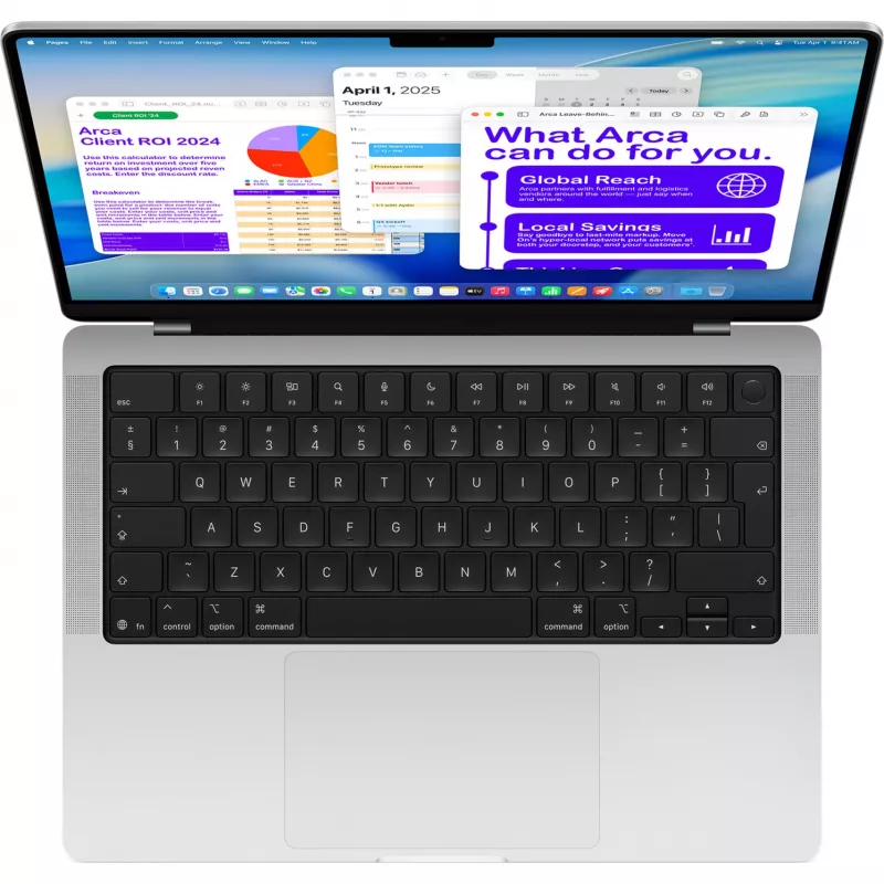 Apple MacBook Pro plata MDE44D/A - 35,6 cm (14