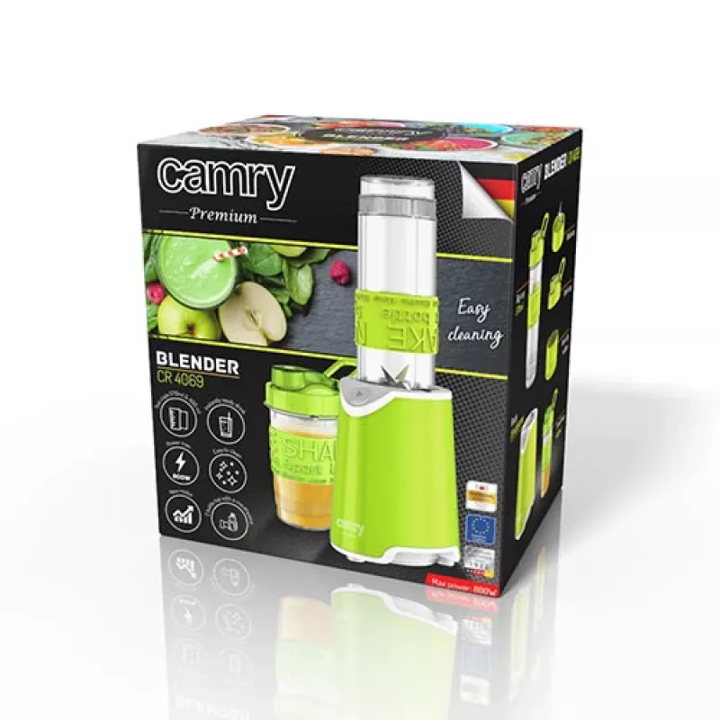 Camry CR 4069 Batidora 600 L Batidora de cocina Verde, Transparente, Blanco 500 W