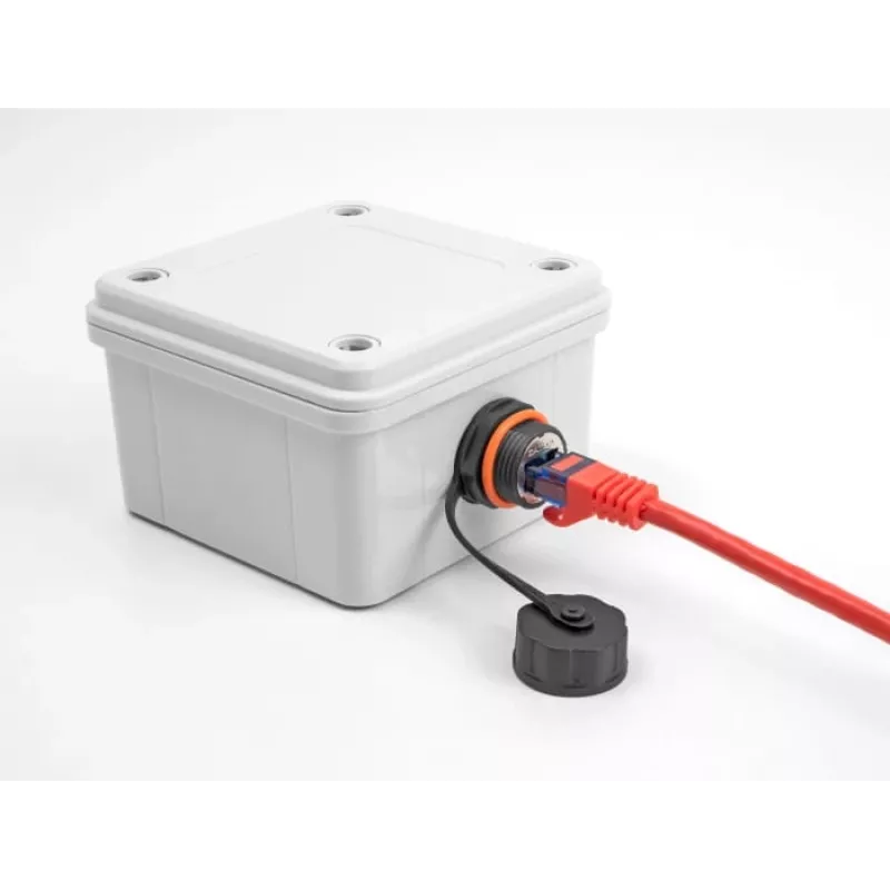 Cable de red DeLOCK 88145 RJ45 a RJ45 Cat.6A negro