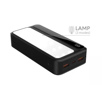 Batería externa portátil P20 LCDPD LAMP 20000mAh