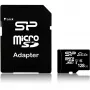 Tarjeta de memoria MicroSDXC Silicon Power 128 GB UHS‑I (Class 10, U1), 85 MB/s, negra, con adaptador SD